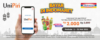 Tebus murah minuman Indomaret setiap Top Up game melalui Indomaret Payment Point